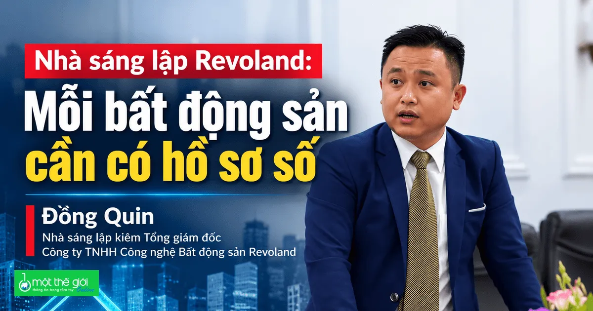 Ảnh bài báo: Mỗi bất động sản cần có hồ sơ số: Minh bạch thông tin, hạn chế rủi ro giao dịch