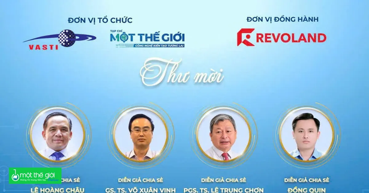 Ảnh bài báo: Tạp chí Một Thế Giới tổ chức Tọa đàm ‘Công nghệ bất động sản’ vào chiều nay (9/10)