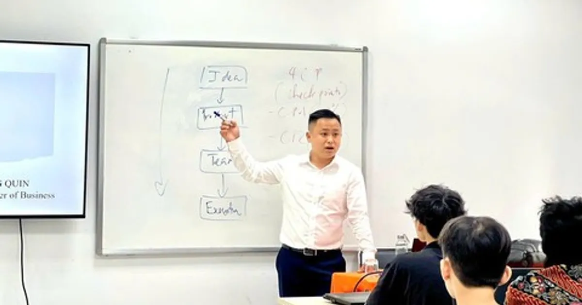 Ảnh bài báo: Người thắp lửa khát vọng khởi nghiệp cho giới trẻ